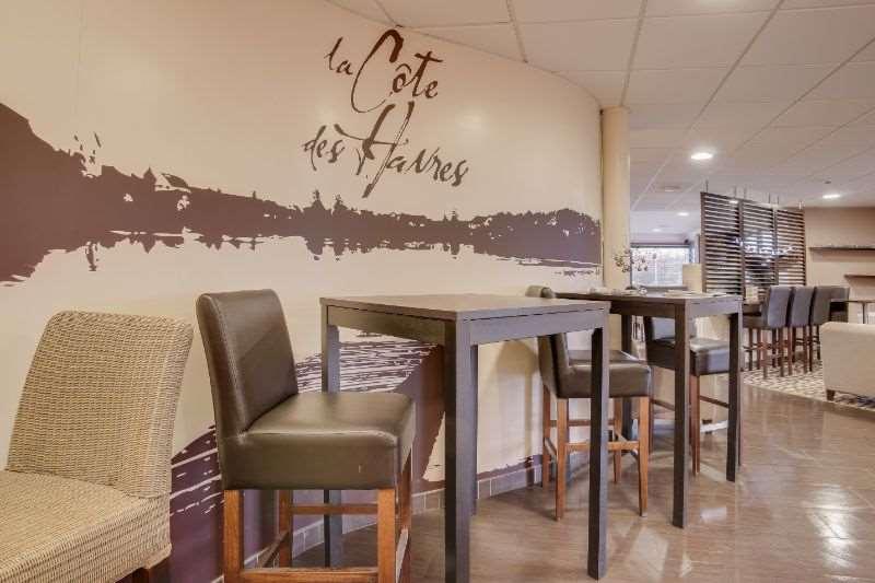 Brit Hotel De La Cote Des Havres 레사이 레스토랑 사진