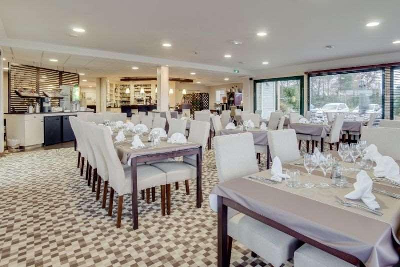 Brit Hotel De La Cote Des Havres 레사이 레스토랑 사진